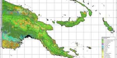 Карта на папуа нова гвинеја клима